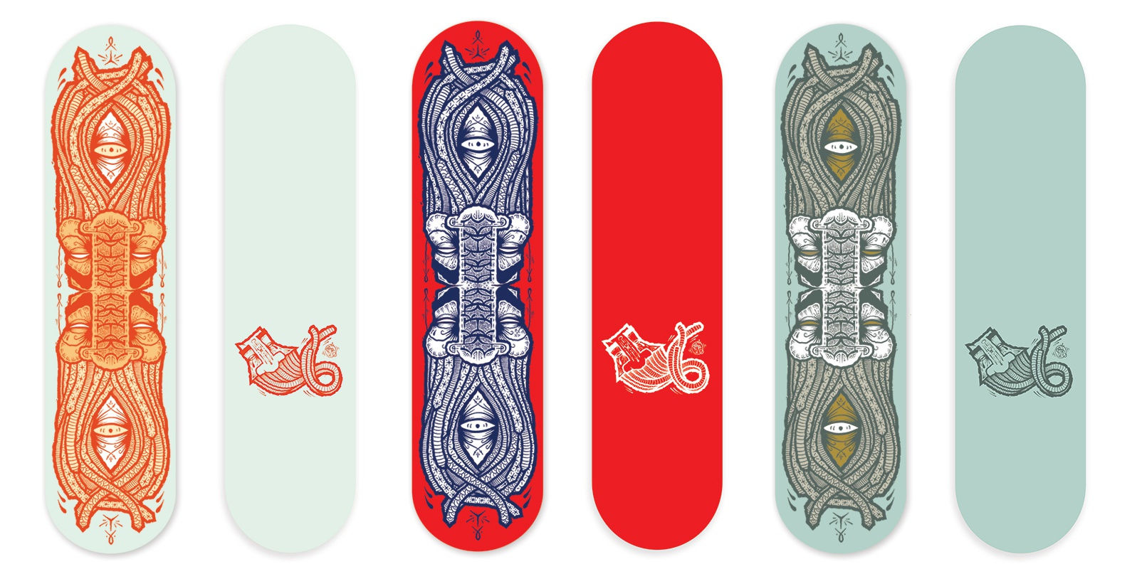 Skateboard decks by GATS