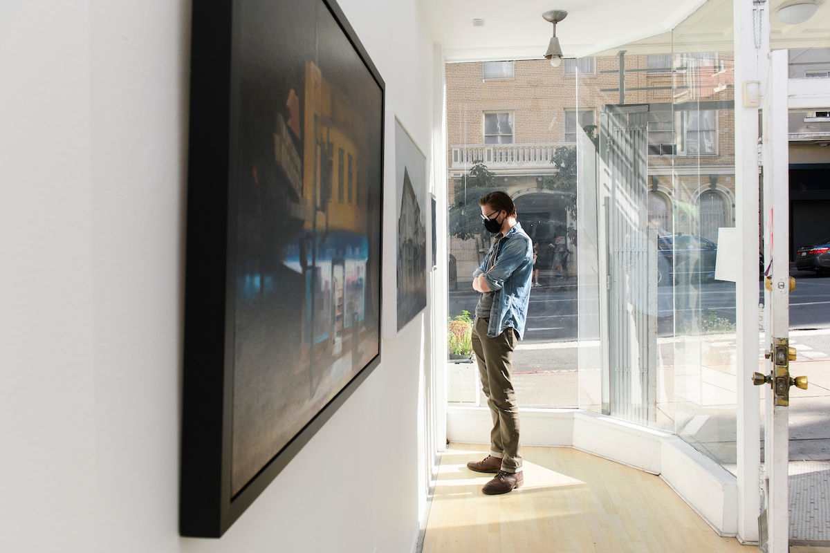 Opening reception of Kim Cogan's new exhibition