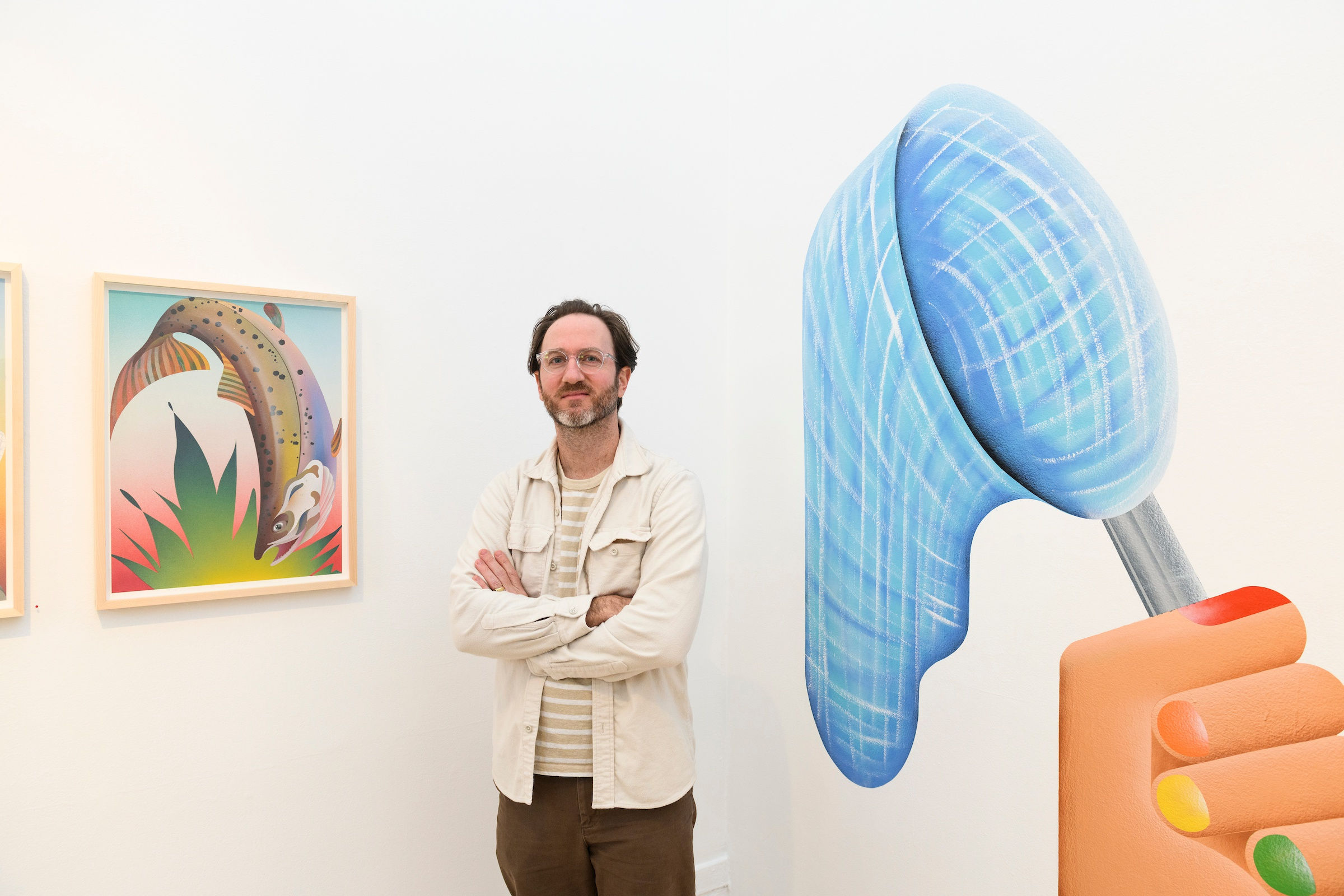 Casey Gray's show opening