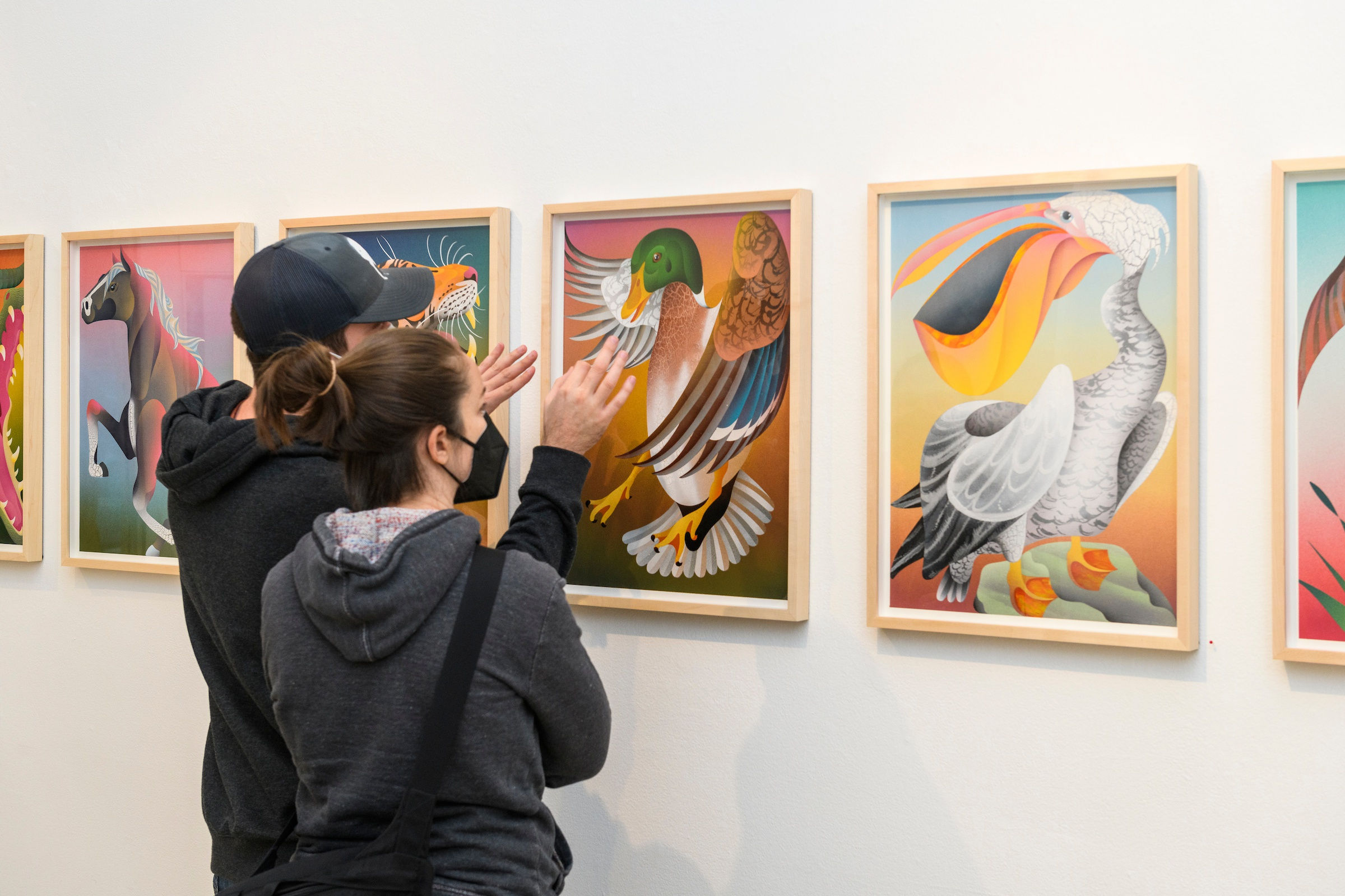 Casey Gray's show opening