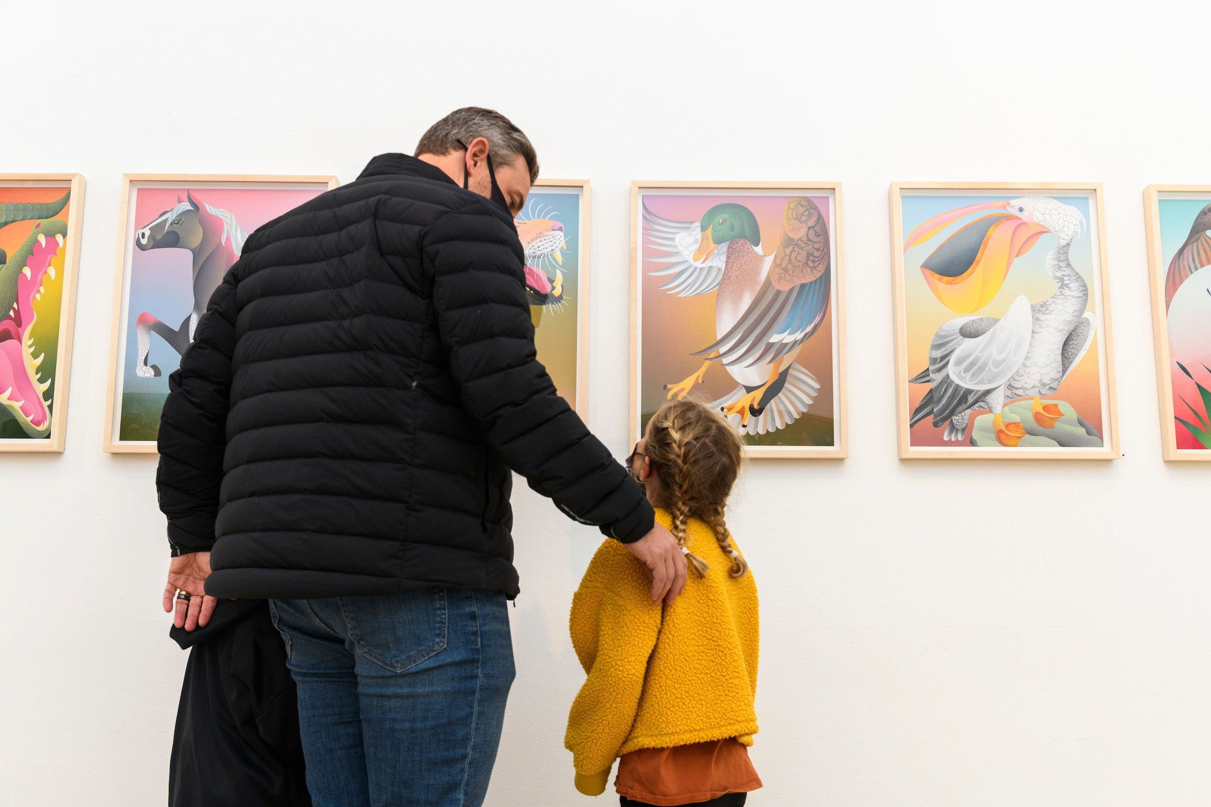 Casey Gray's show opening