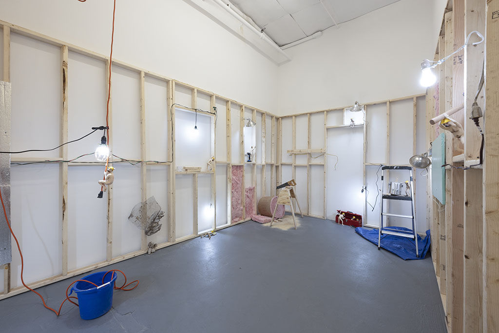 Installation view of Stephen Morrison exhibition at Hashimoto Contemporary.