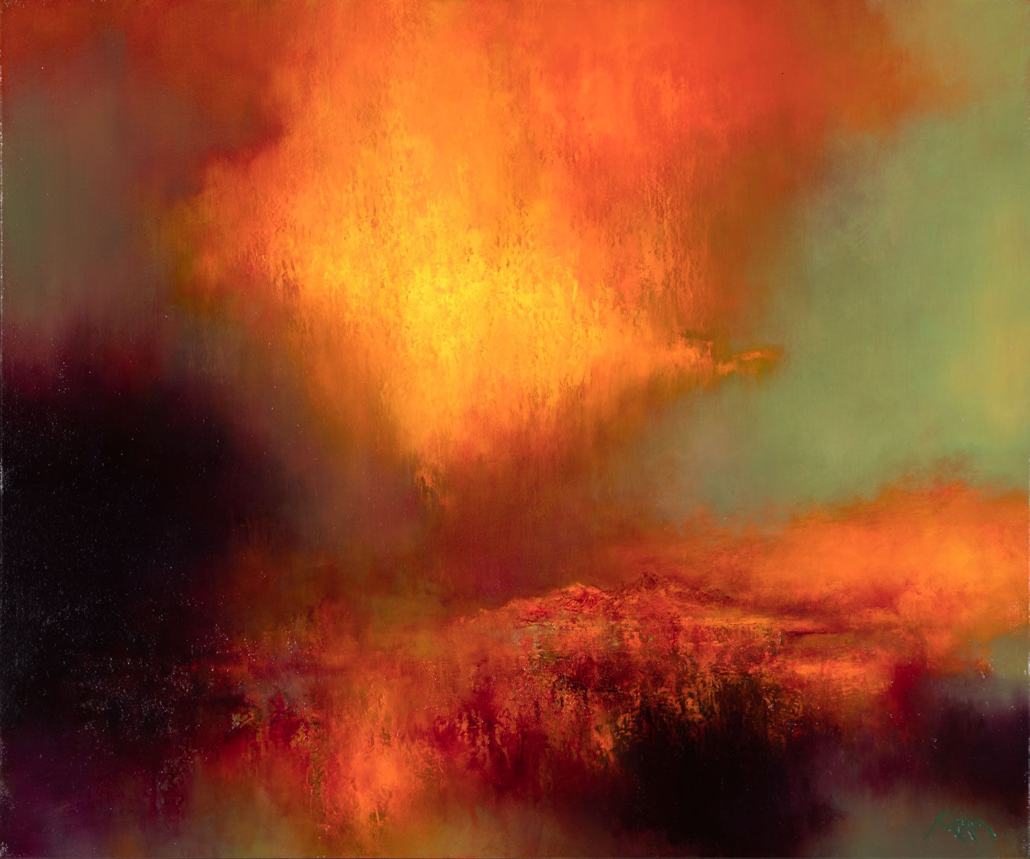 Kirstie Cohen Orange Sky