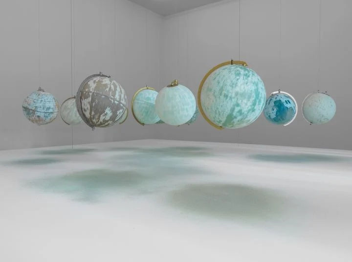 Julian Charri&egrave;re, We Are All Astronauts, 2013. Installation view of Towards No Earthly Pole