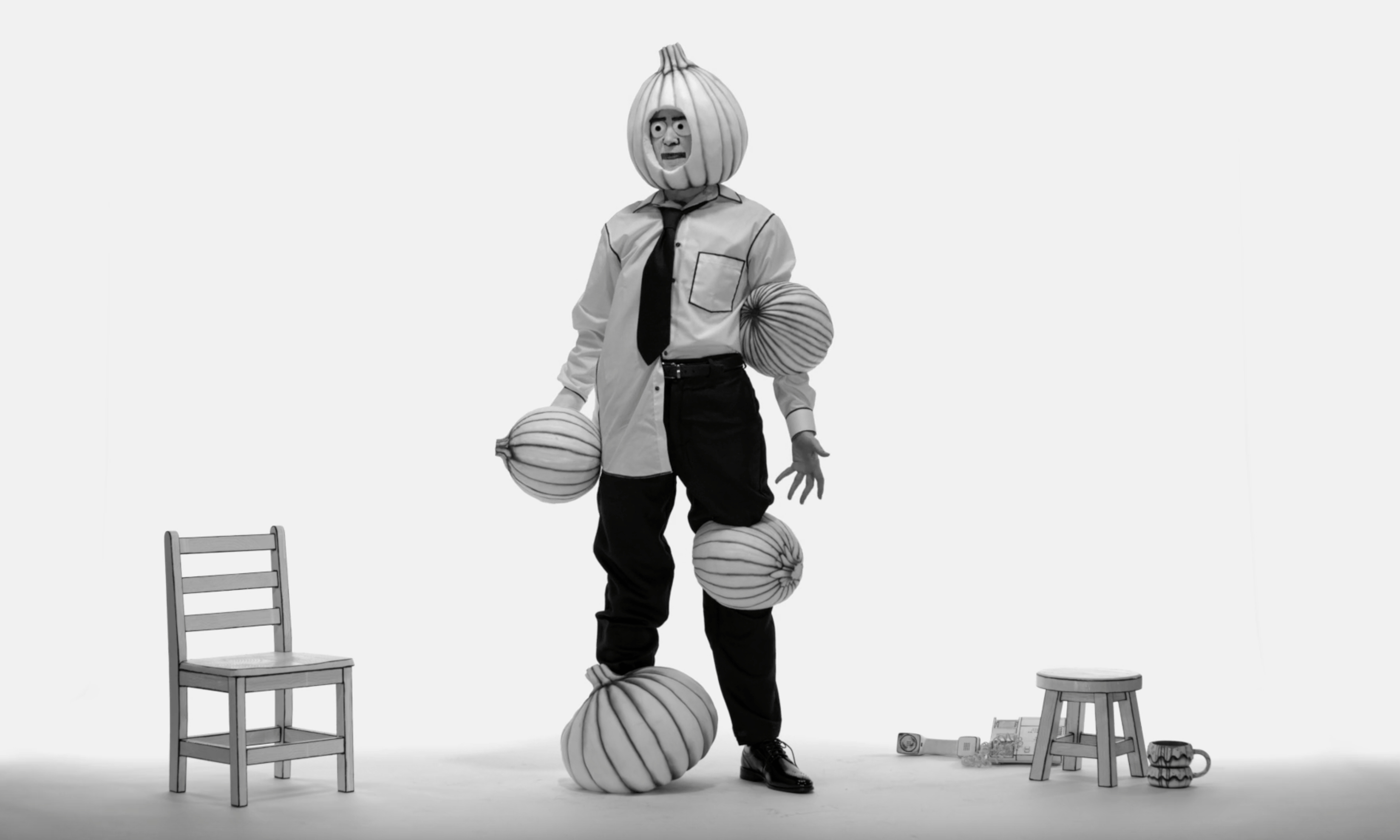 Mary Reid Kelley and Patrick Kelley I'm Jackson Pollock2021 HD video, sound 10' 50''