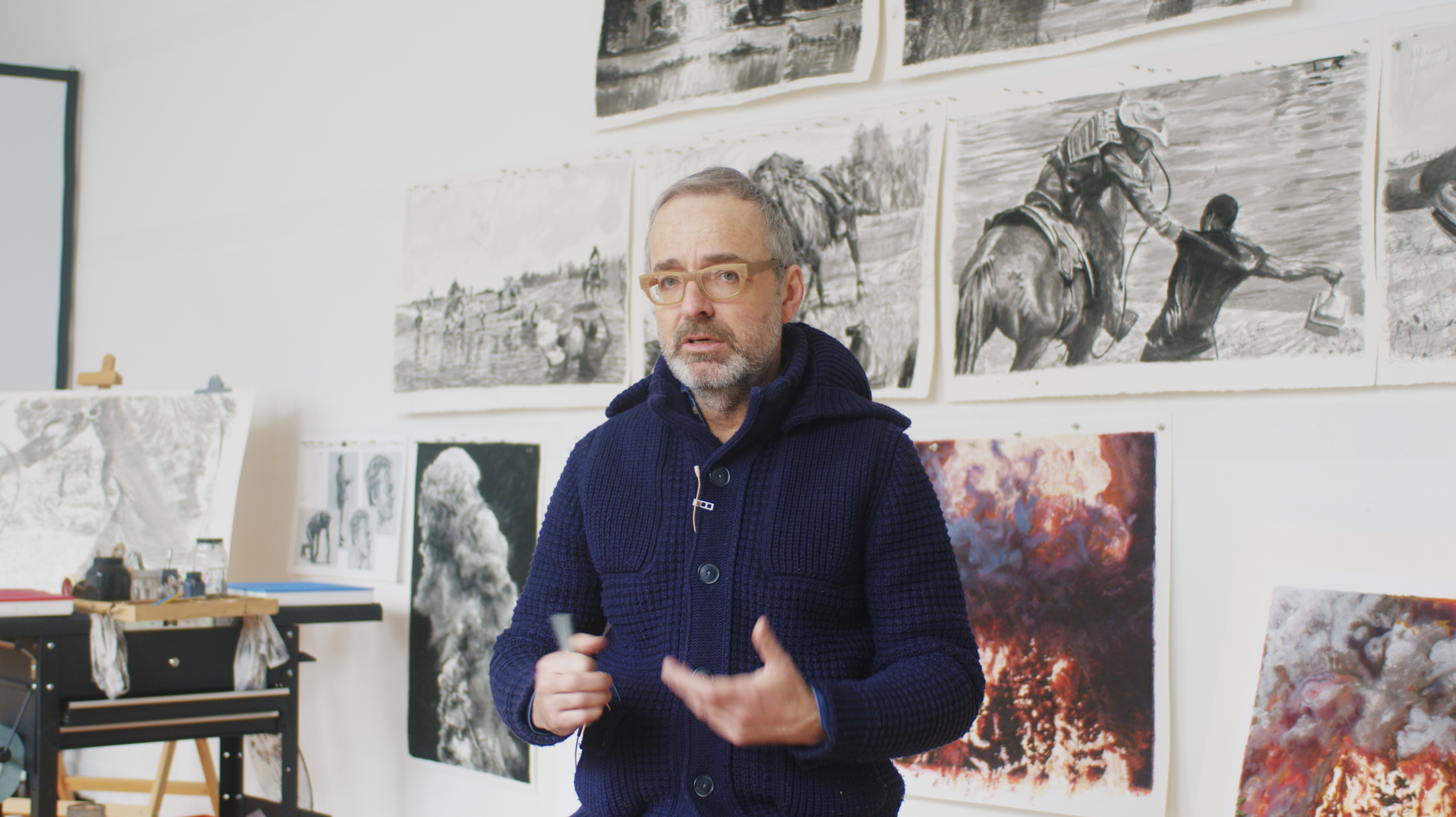 David Claerbout on his work Wildfire for Gallery Weekend Beijing 2023