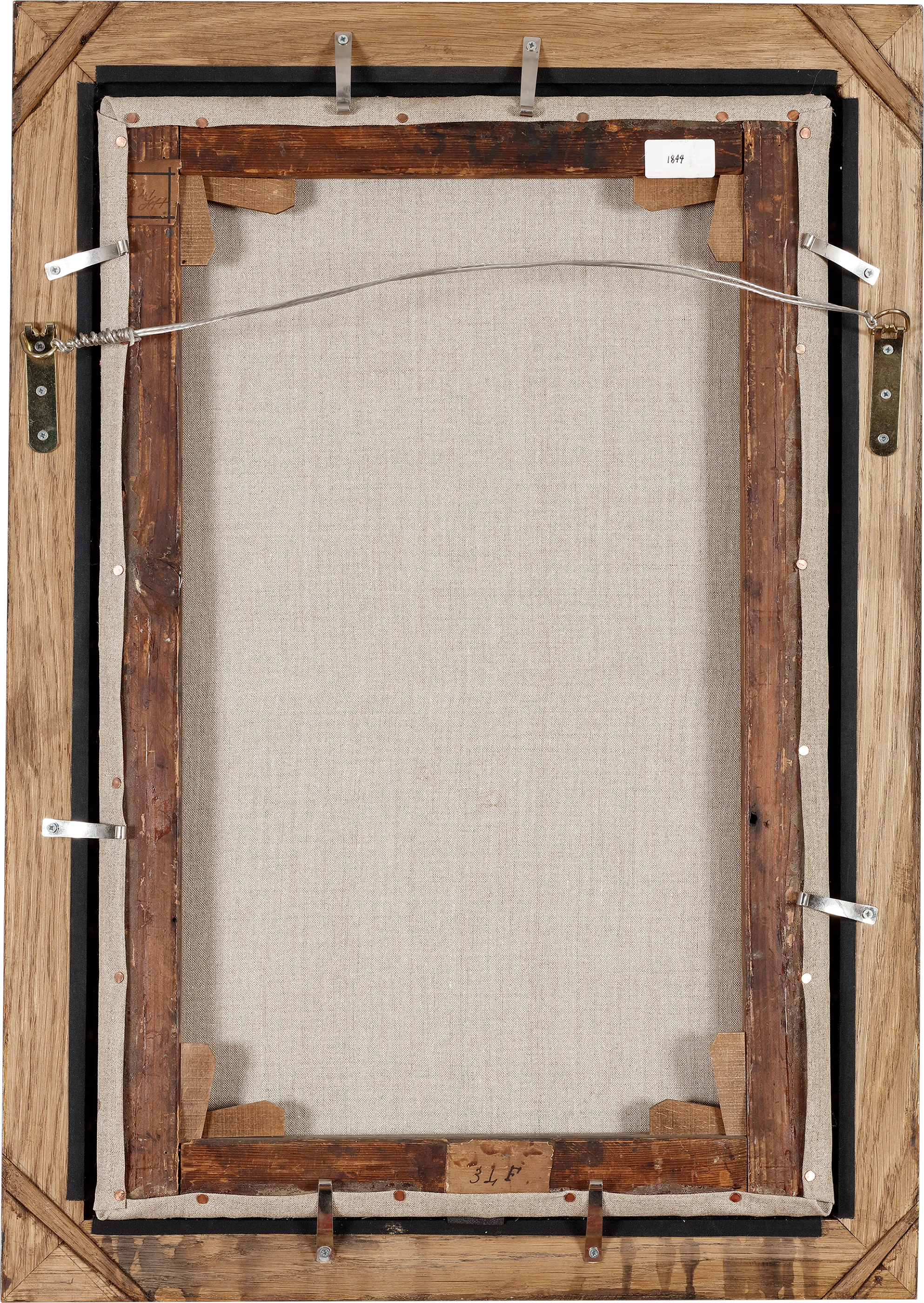 Oil on canvas  24 x 15 ½ in. (61 x 39.4 cm)