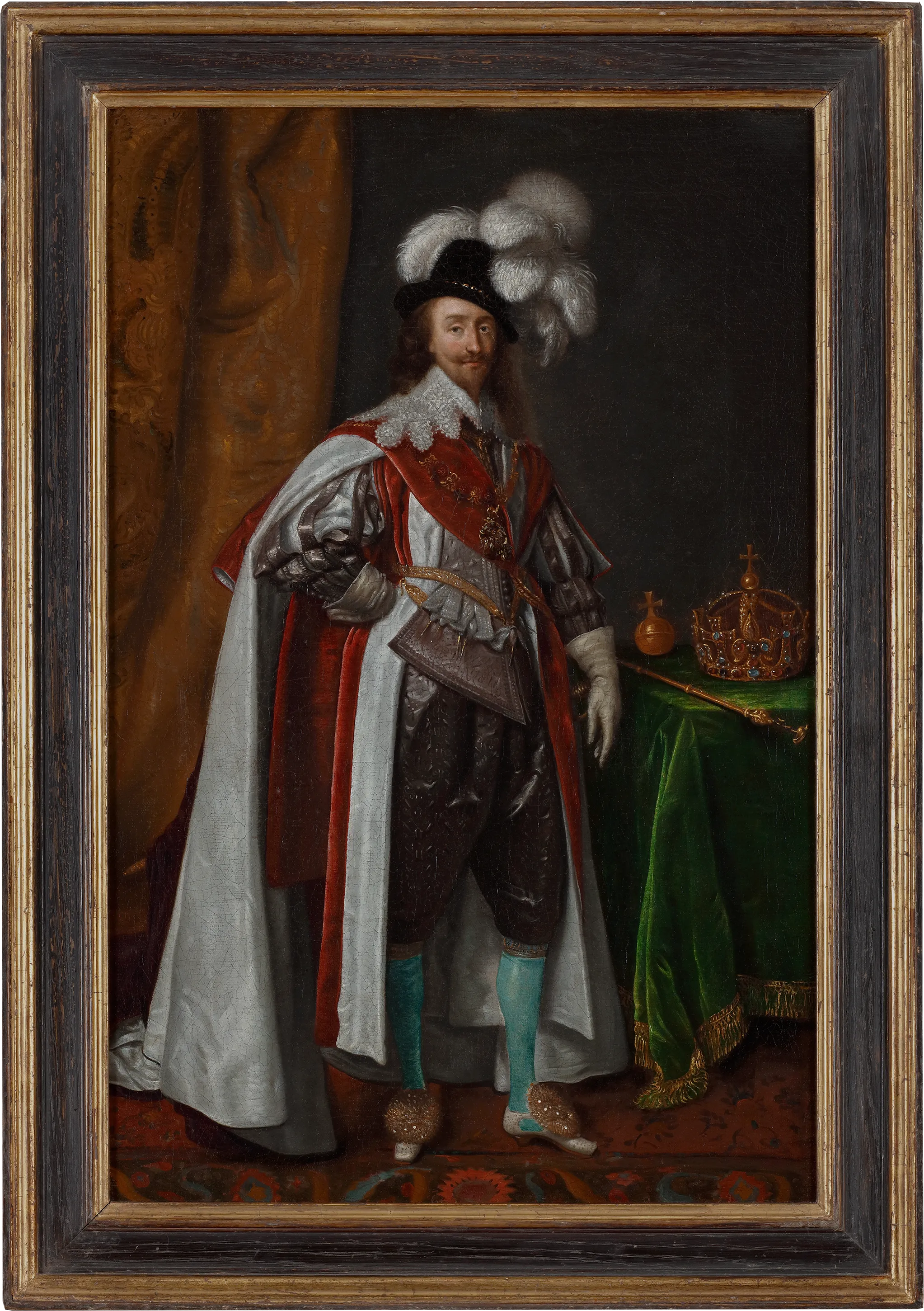 Oil on canvas  24 x 15 ½ in. (61 x 39.4 cm)