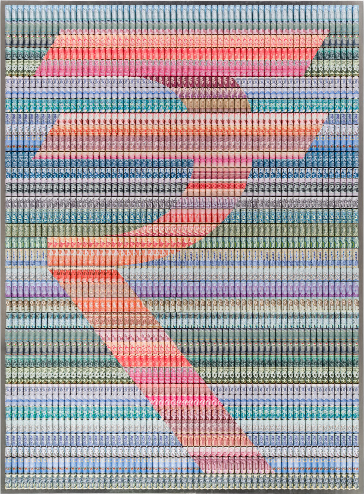 Santiago Montoya, New Rupee Sign, 2015