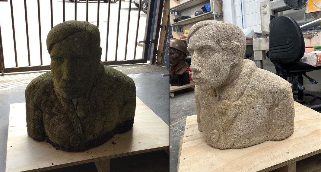 Bust of David Bunny Garnett