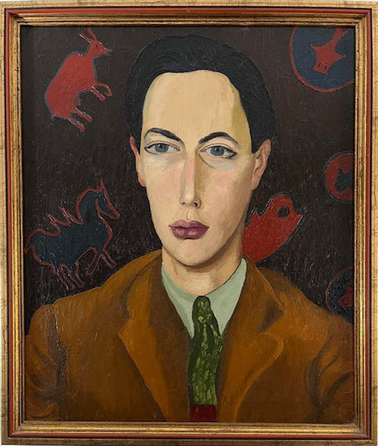 Cedric Morris, Portrait of Ralph Banbury, 1936