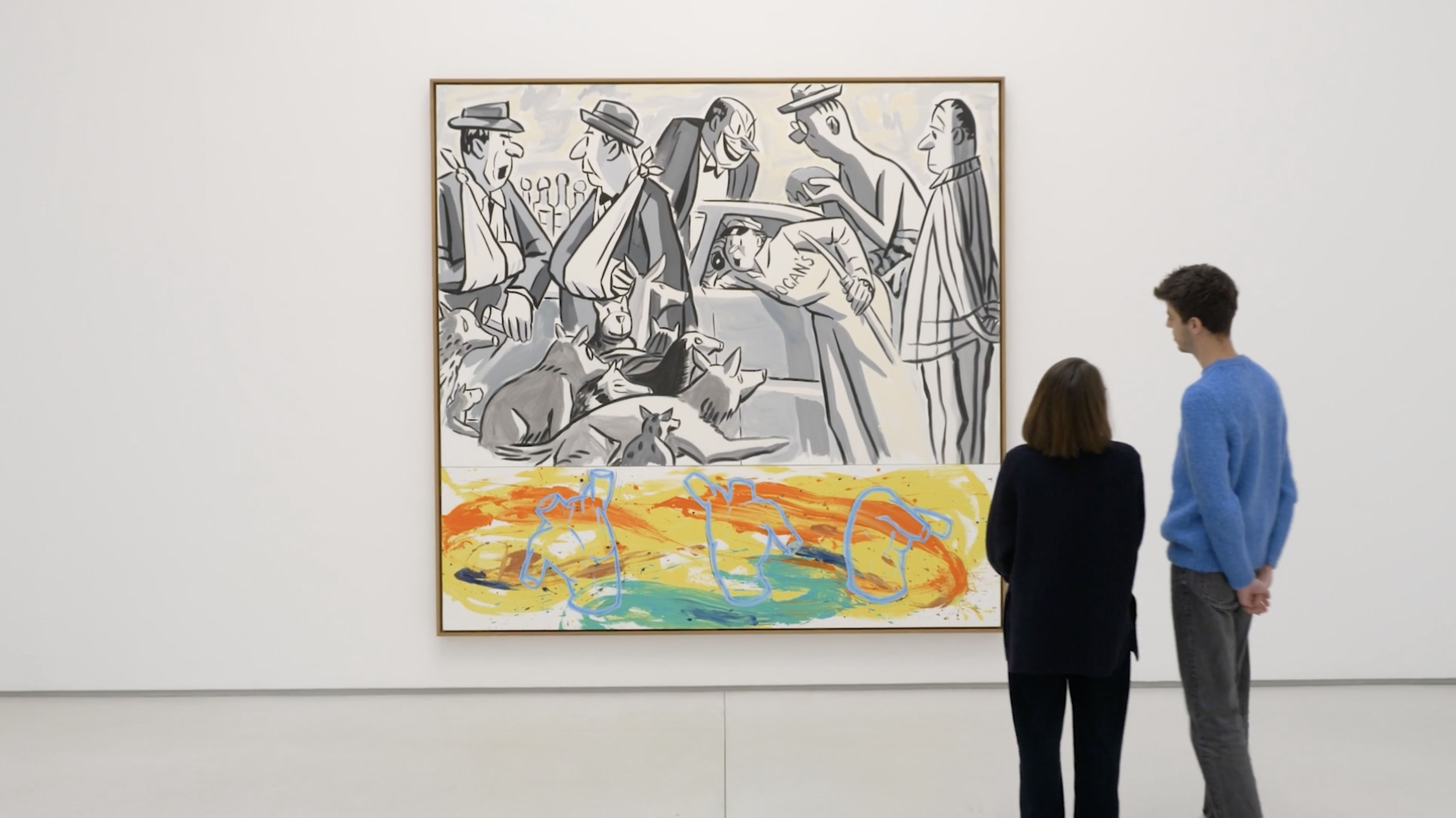 Watch a video of the artist discussing his new paintings and exhibition.