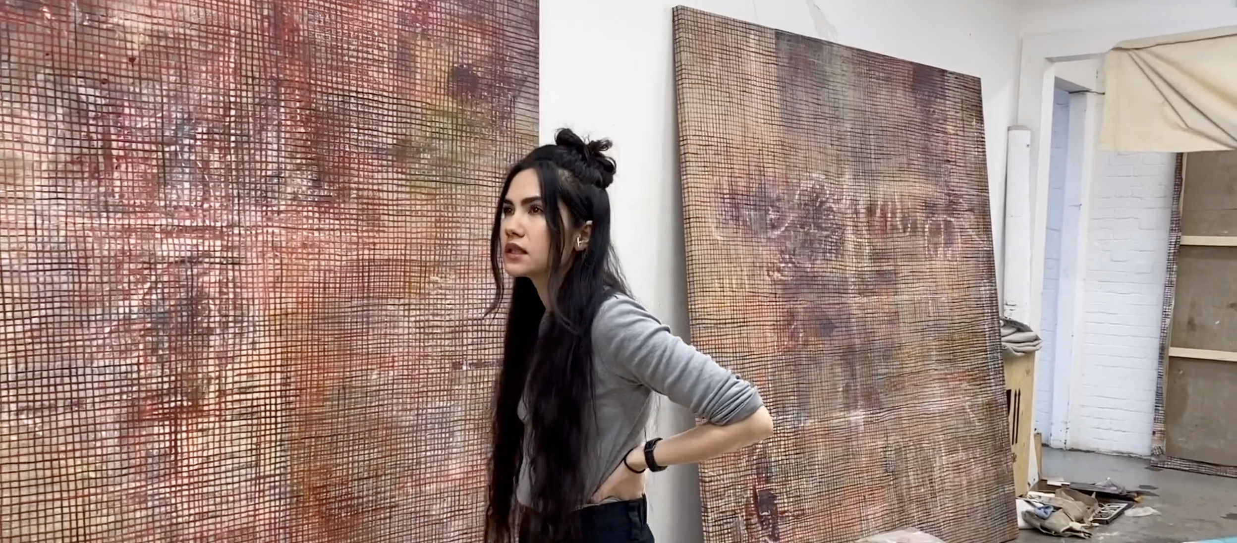 Watch Mandy El-Sayegh speaking about the works