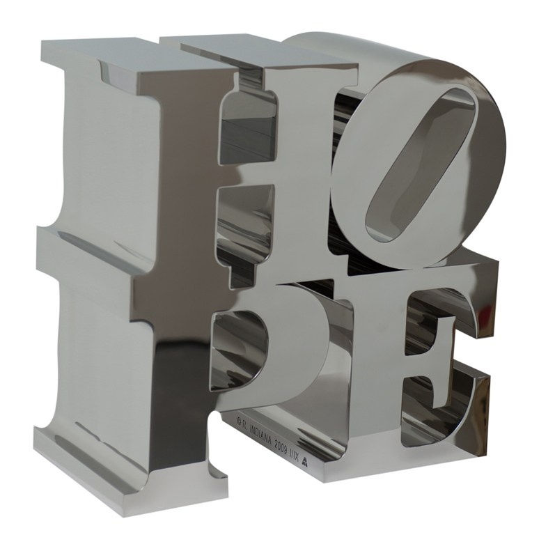 ROBERT INDIANA's "HOPE"