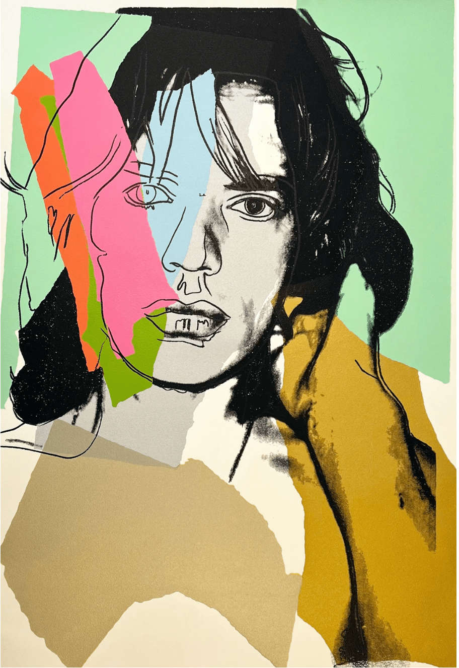 Andy Warhol, Mick Jagger F&S. II.140 , 1975 | Maddox Gallery
