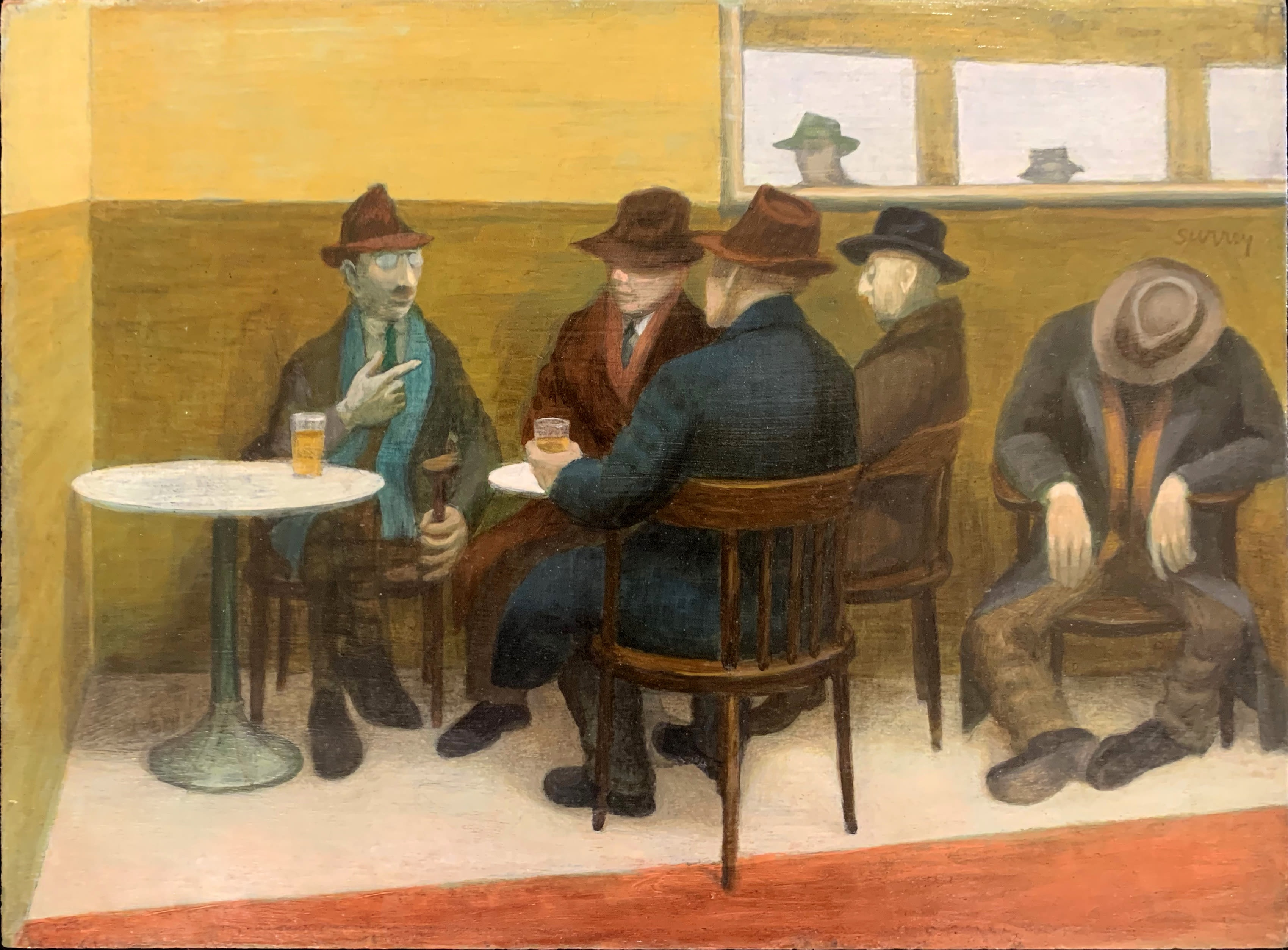 Philip Surrey Green Car