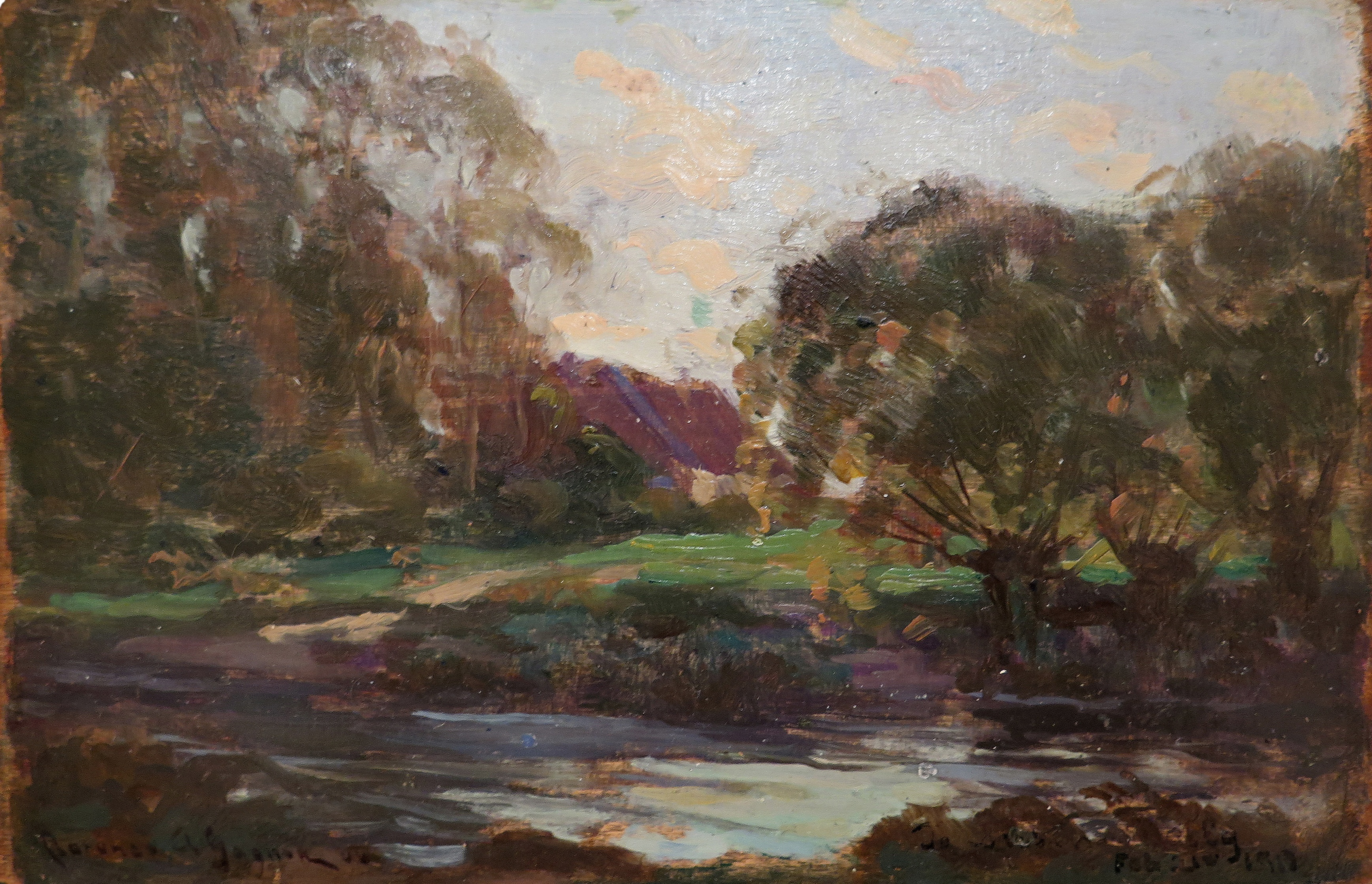 Clarence A. Gagnon, R.C.A. 1881-1942 Sketch for 