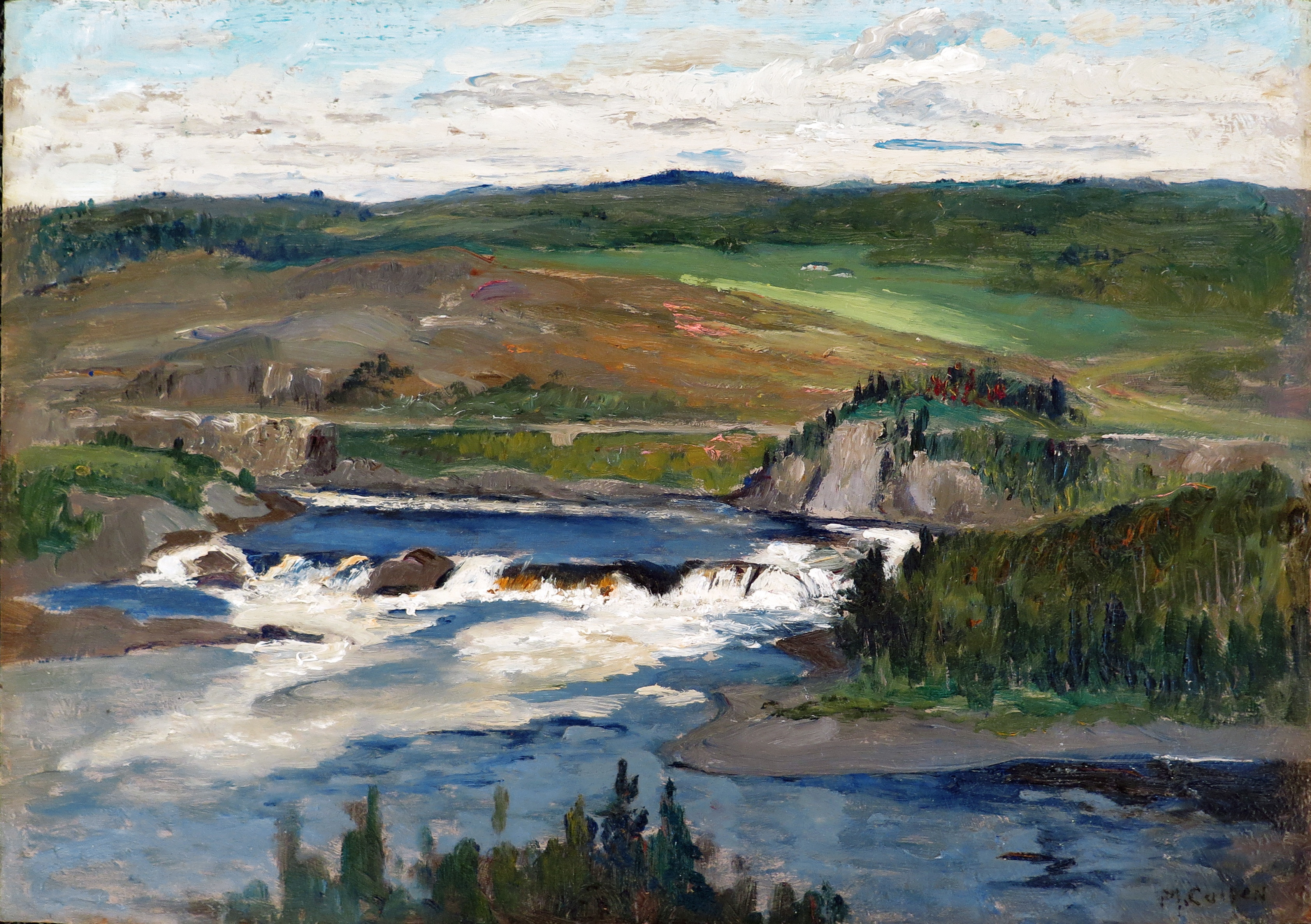 Chicoutimi Falls, c. 1920
