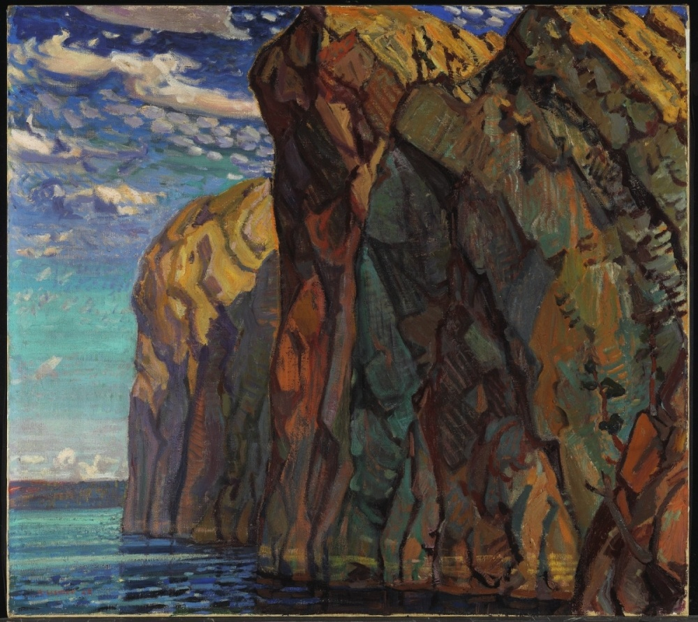 Arthur Lismer, The Big Rock, Bon Echo, 1922, National Gallery of Canada, Access. No. 2004