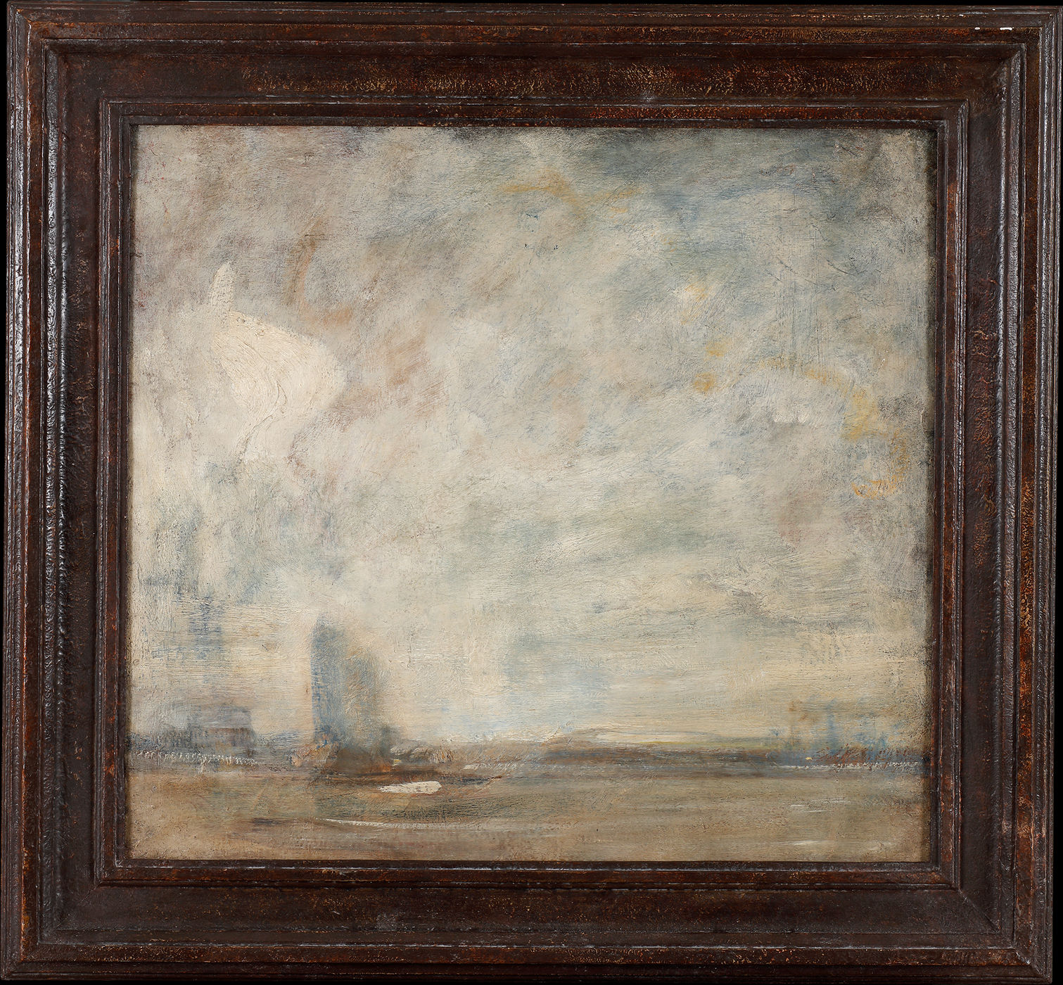 Ambrose McEvoy, West Coast with Boat, c.1900-1910