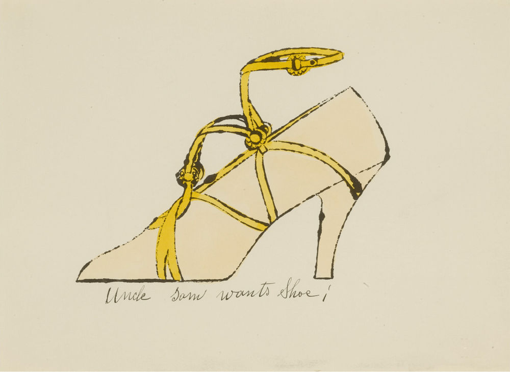 Andy Warhol, Any One For Shoes ? F.S. IV 73B, from A La Recherche
