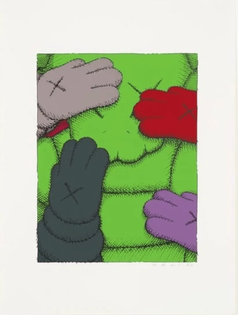 KAWS, Urge, 2020 | Guy Hepner