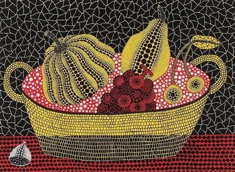 Yayoi Kusama, Pumpkins and Fruits, 1993 | Guy Hepner