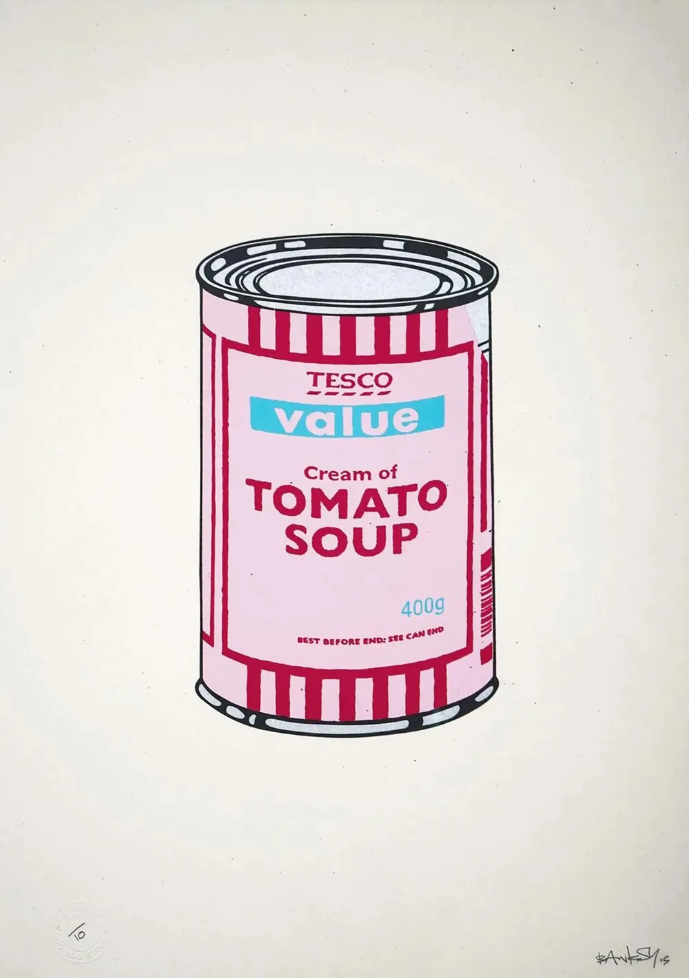Banksy, Soup Can (Original) (Signed), 2005 | Guy Hepner