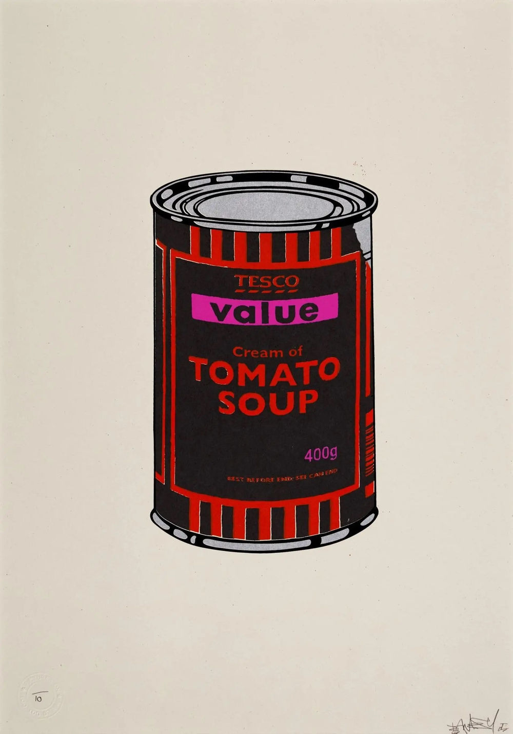 Banksy, Soup Can (Original) (Signed), 2005 | Guy Hepner