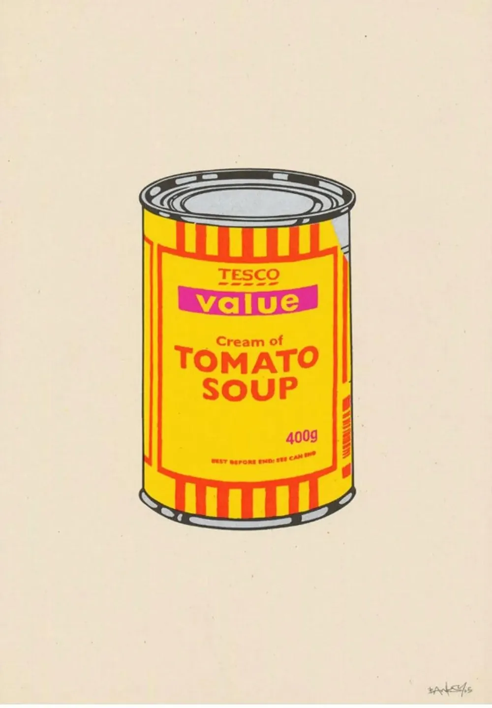Banksy, Soup Can (Original) (Signed), 2005 | Guy Hepner