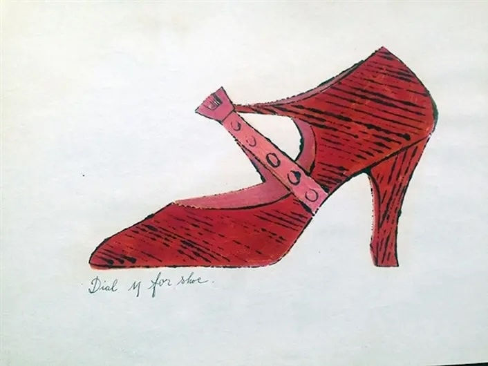 Andy Warhol, Any One For Shoes ? F.S. IV 73B, from A La Recherche