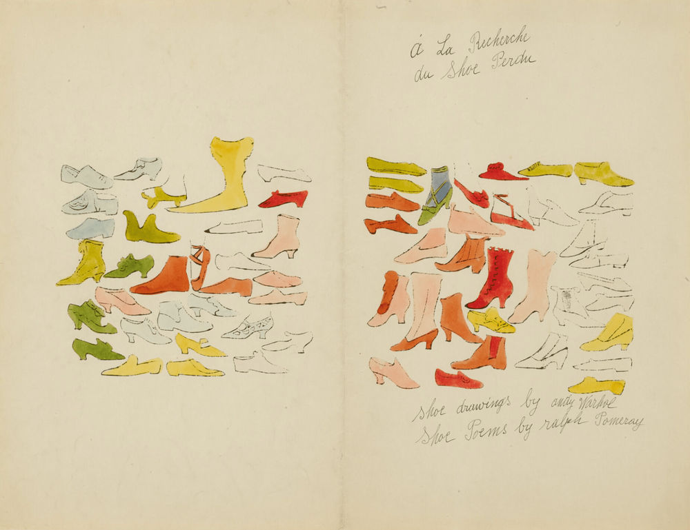 Andy Warhol, Any One For Shoes ? F.S. IV 73B, from A La Recherche