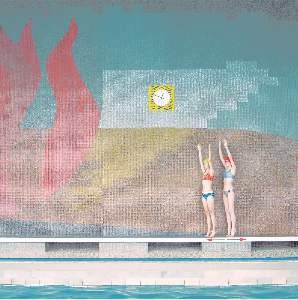 Maria Svarbova, Title, Swimming Pool, 2016