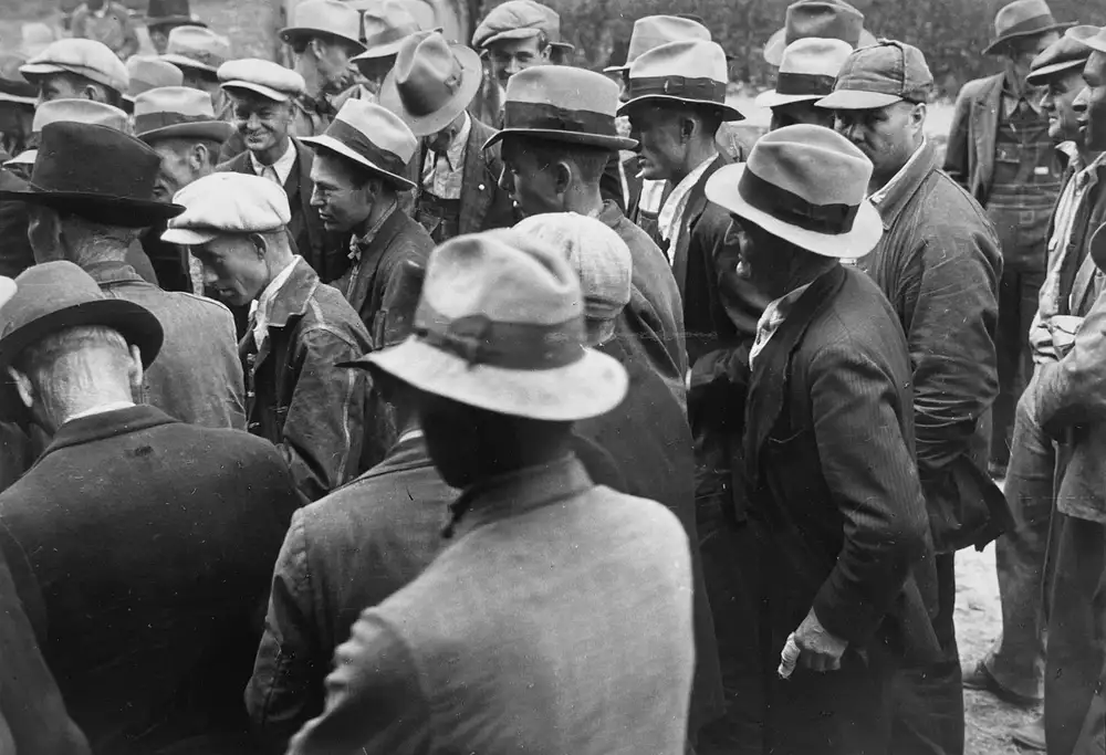 Ben Shahn, Medicine show, Huntingdon, Tennessee, 1935