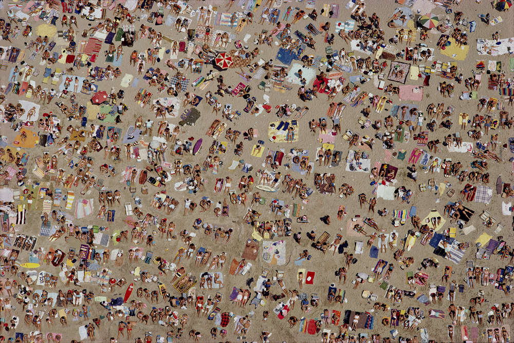 Stephen Wilkes, California One, Huntington Beach, 1987