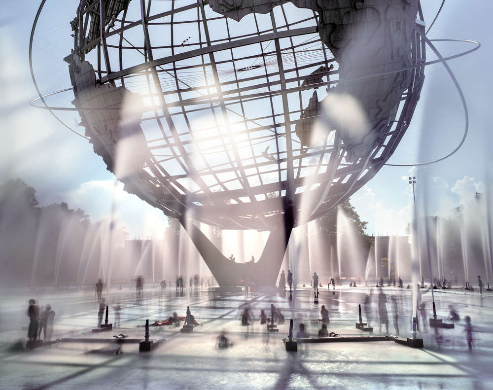 Matthew Pillsbury, Unisphere, Queen, NY, 2016 (TV16056)
