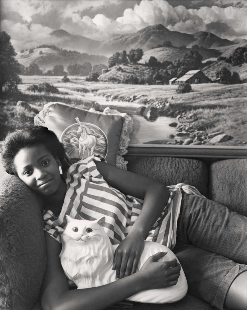 Sally Mann, Nicole with Cat (At Twelve), 1983-1985