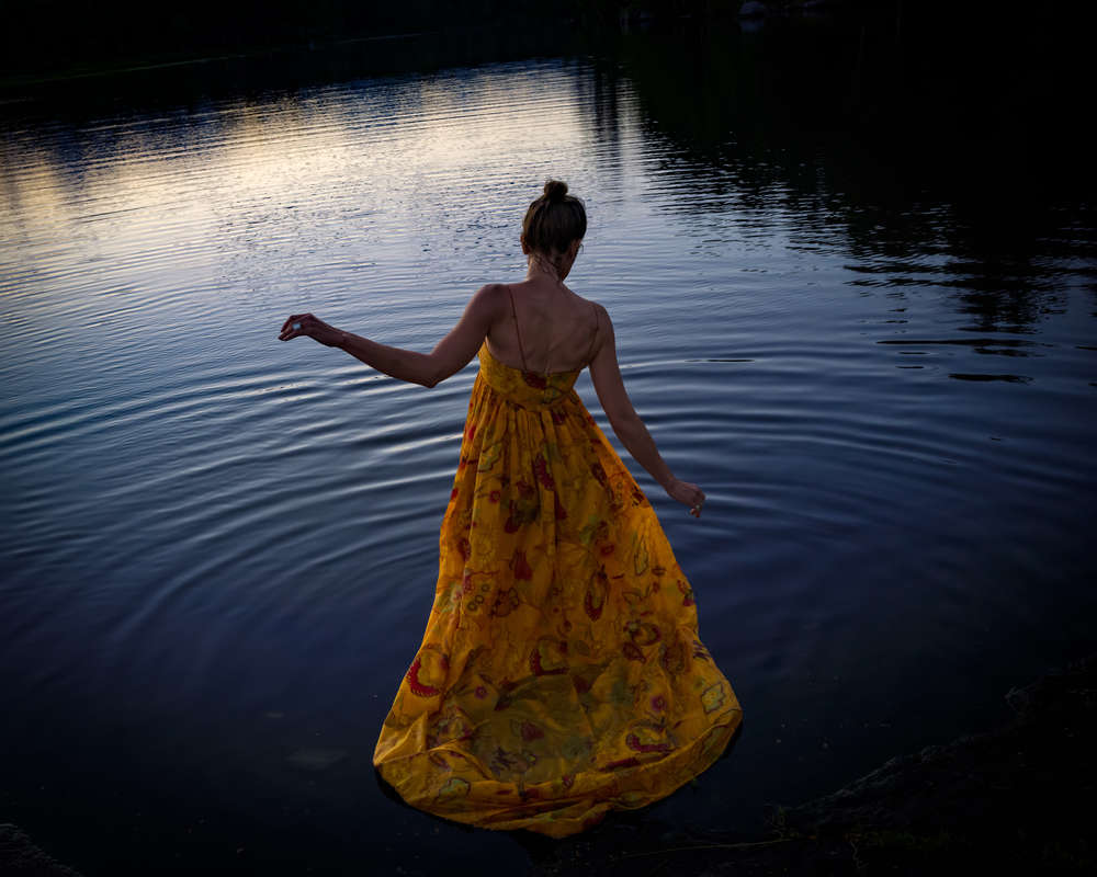 Cig Harvey, Full Moon, Elizabeth, Linconlnville, Maine, 2021