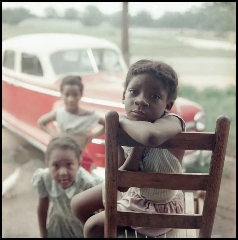 Gordon Parks, Untitled, Shady Grove, Alabama (37.036) from The South in Color Portfolio (37.160), 1956