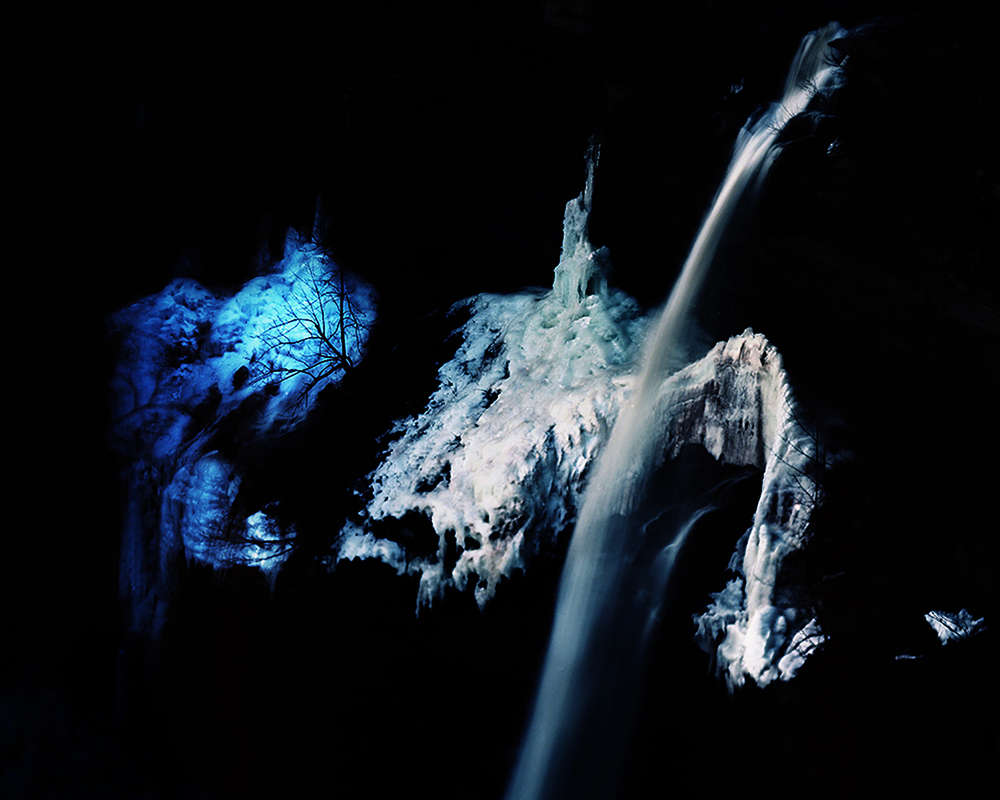 Ansley West Rivers, Kaaterskill Falls, triubtary of the Hudson River, New York, 2016