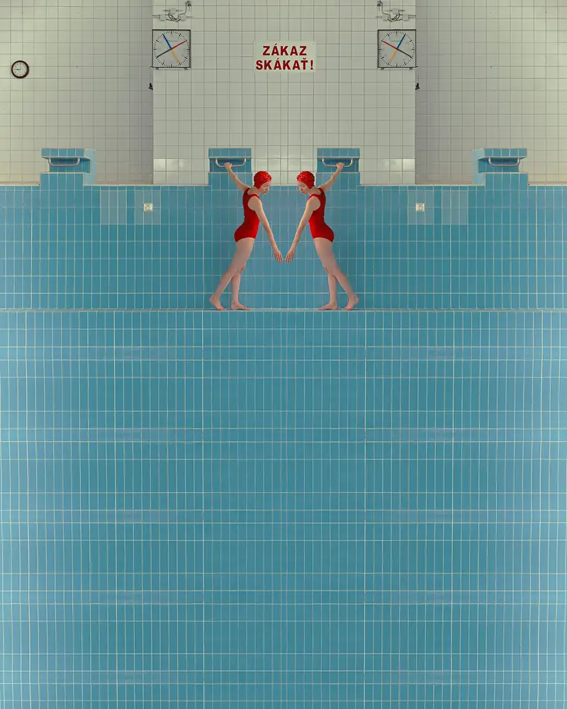 Maria Svarbova, No Diving II., Horizon, 2020