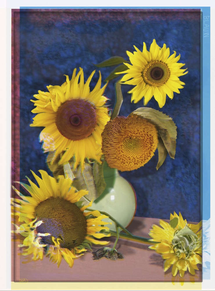 Ruud van Empel, Van Gogh #6, 2020