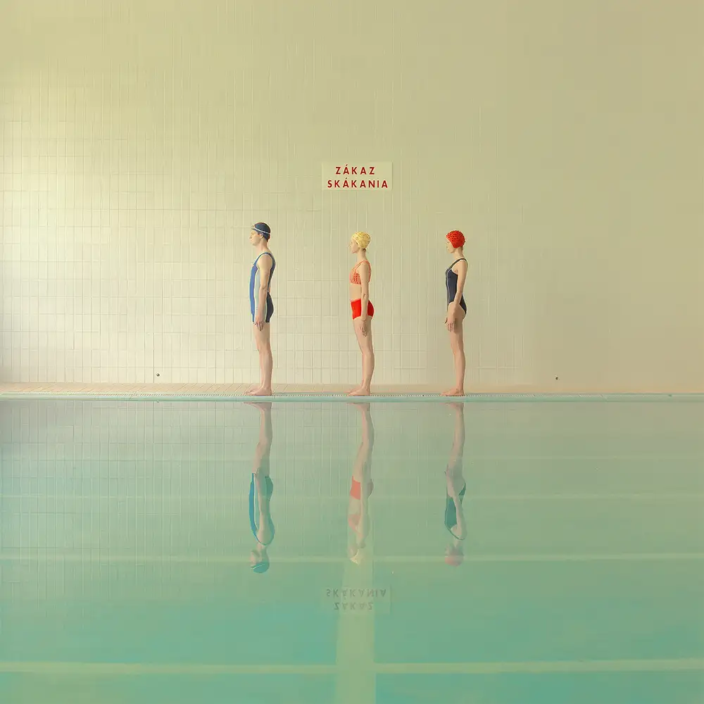 Maria Svarbova, No Diving!, In Swimming Pool, 2014