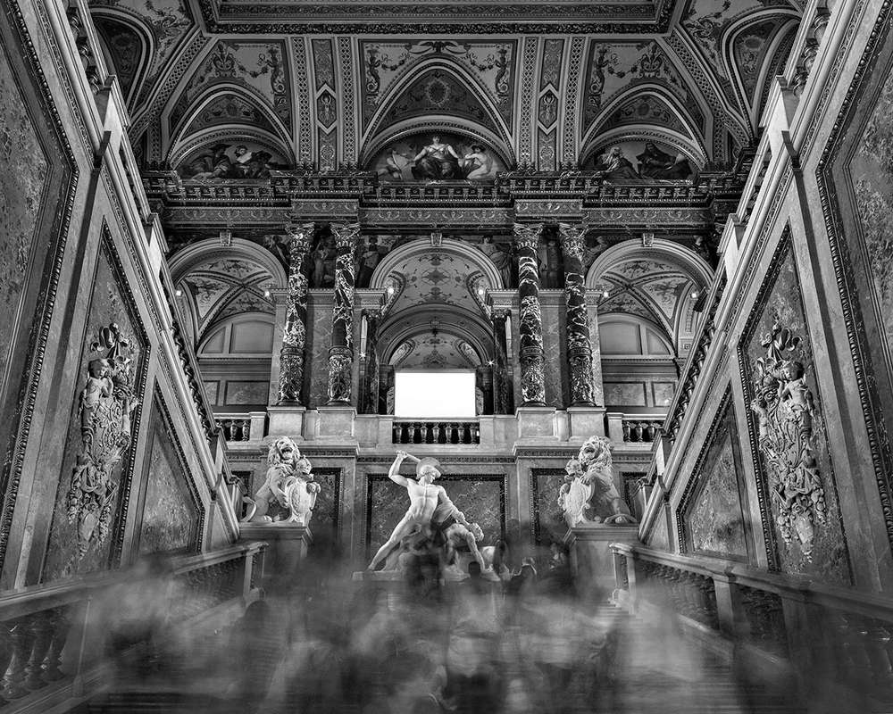 Matthew Pillsbury, Main Staircase, Kunsthistorisches Museum, Vienna, 2014