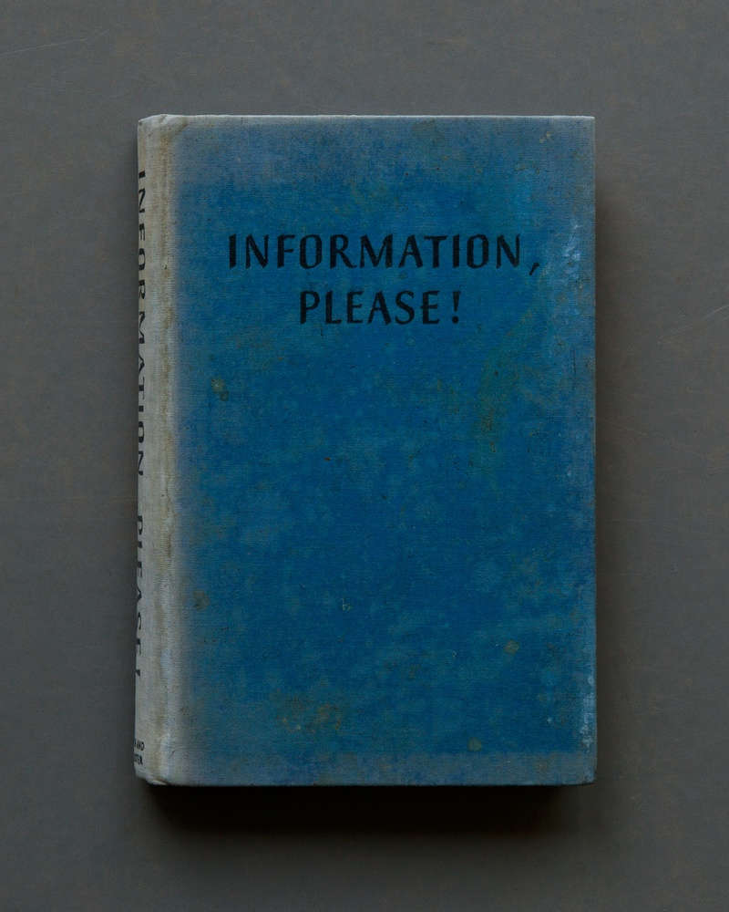 Mary Ellen Bartley, Information Please!, from the series Reading Grey Gardens, 2017