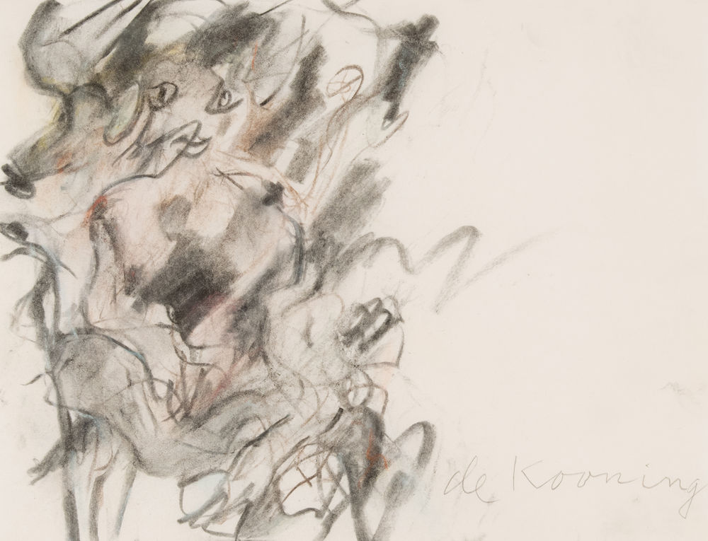 Willem de Kooning, Running Woman, circa 1975