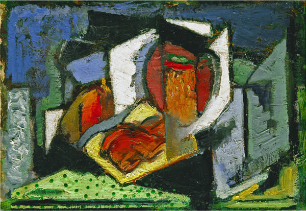 Alfred H. Maurer, Cubist Still Life with Doily, circa 1928-32