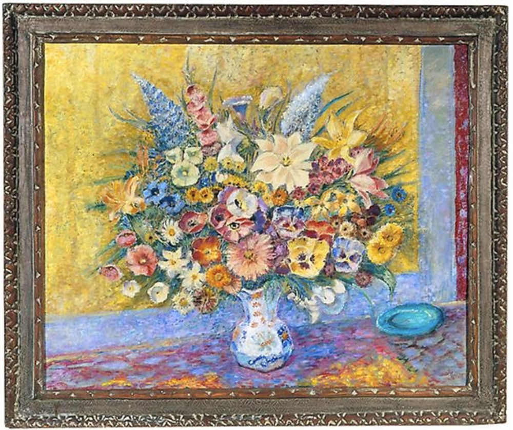 Max Kuehne, Still Life of Flowers, c. 1950s