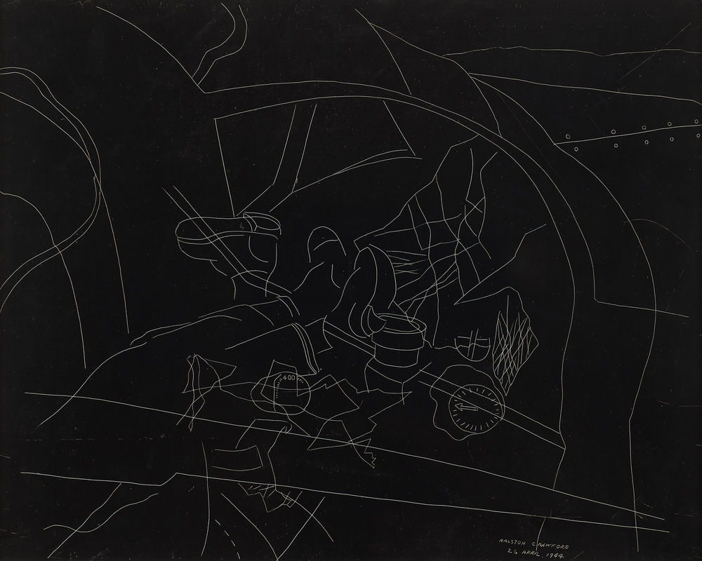 Ralston Crawford, Mission #2, 1944