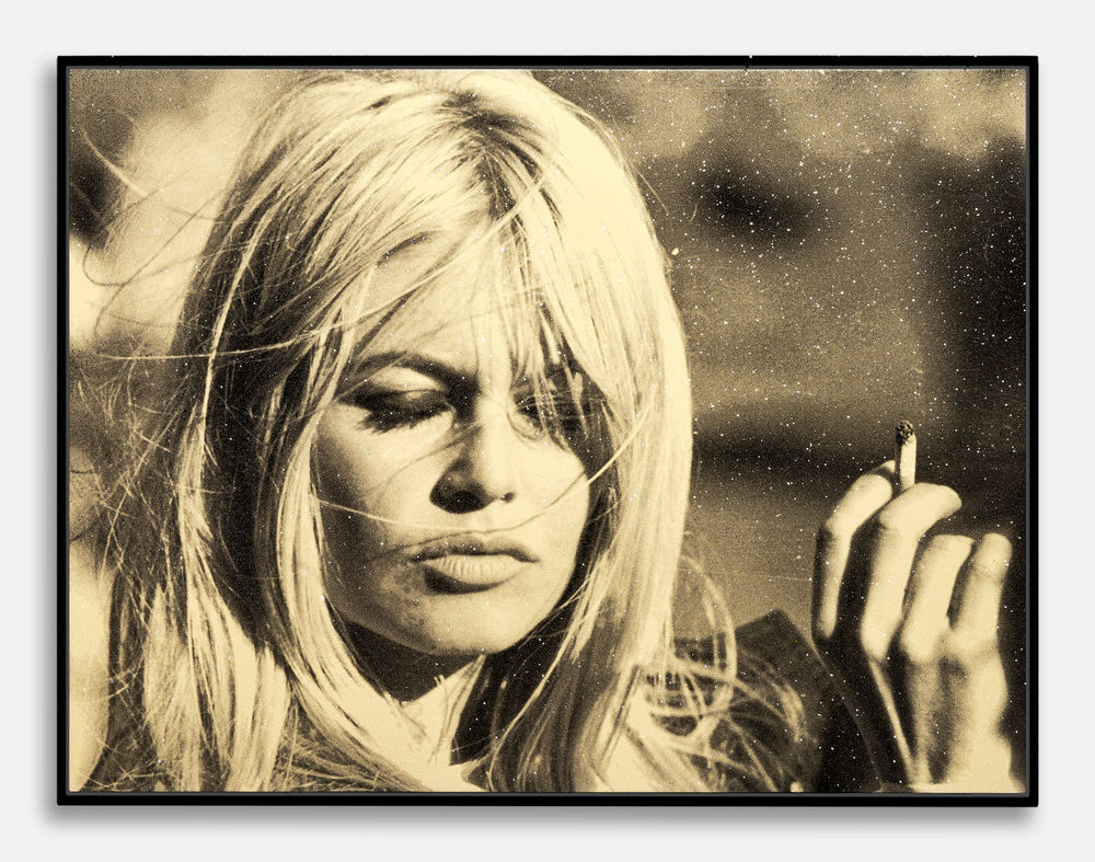 Russell Young Bardot Misty White